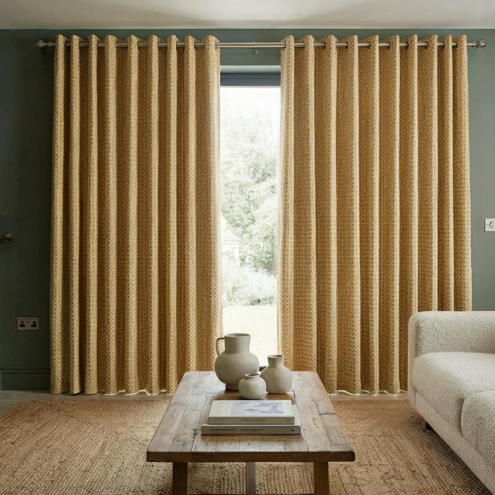 Limoges Ochre fabric sample