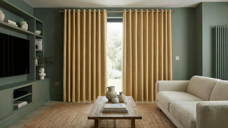 Limoges Made to Measure Curtains Ochre 3