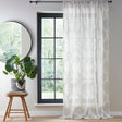 Linara Beige Sheer Voile Curtain Panel