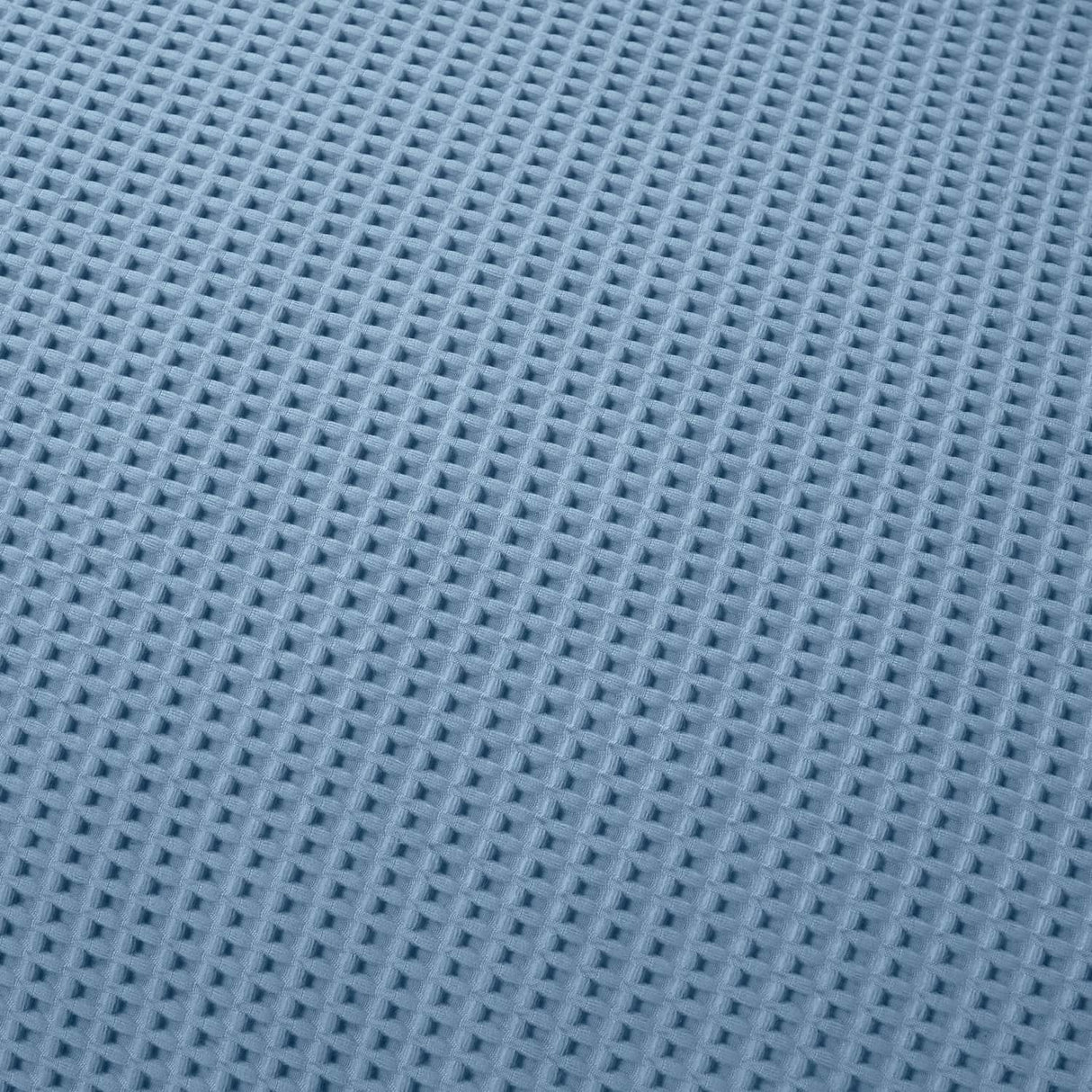 Lindly Waffle Microfibre Duvet Cover Set - Blue - Lindly Duvet Cover Set In Blue 3