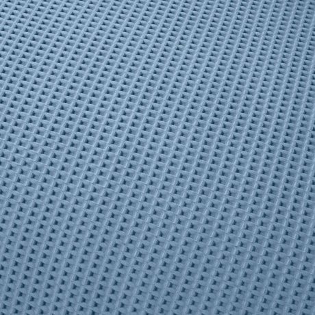 Lindly Waffle Microfibre Duvet Cover Set - Blue - Lindly Duvet Cover Set In Blue 3