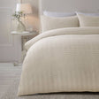 Lindly Geometric Natural Duvet Cover Set