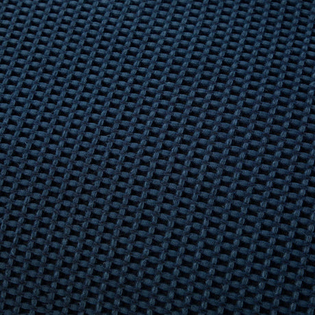 Lindly Waffle Microfibre Duvet Cover Set - Navy - Lindly Duvet Cover Set In Navy 3