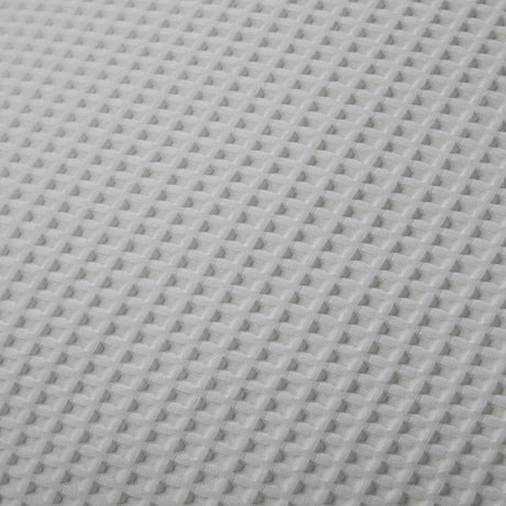 Lindly Waffle Microfibre Duvet Cover Set - White - Lindly Duvet Cover Set In White 3