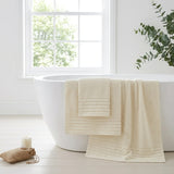Linear 500gsm Ivory Cream 100% Cotton Towels-1