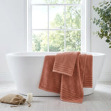 Linear 500gsm Rose Red 100% Cotton Towels-2