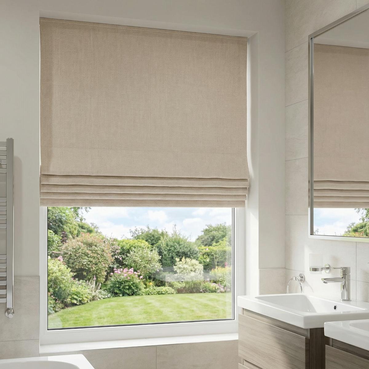 Lisbon Made to Measure Roman Blind Dove