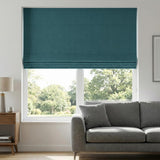 Lisbon Made to Measure Roman Blind Petrol