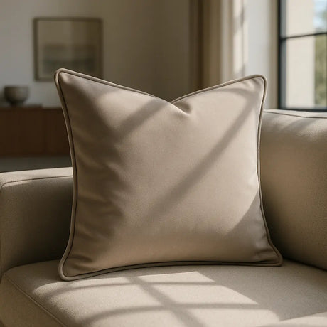 Lisbon Velvet Cushion Cover Made to Order by Style Furnishings