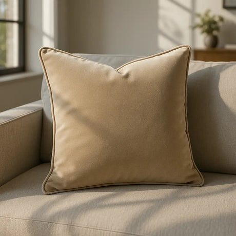 Lisbon Velvet Cushion Cover Made to Order by Style Furnishings