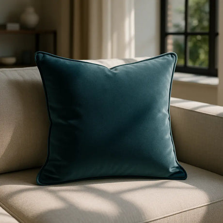 Lisbon Velvet Cushion Cover Made to Order by Style Furnishings