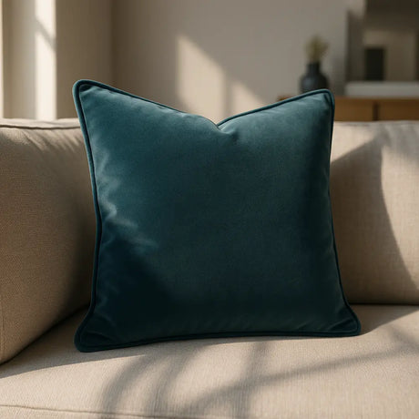 Lisbon Velvet Cushion Cover Made to Order by Style Furnishings