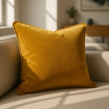 Lisbon Velvet Cushion Cover Made to Order by Style Furnishings