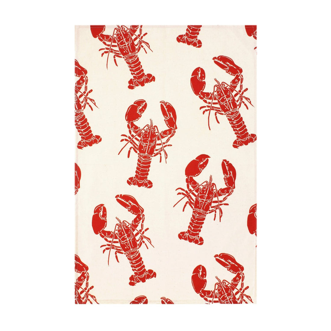 Ulster Weavers Lobster Red 100% Cotton Tea Towel