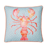Lobster Outdoor Cushion Cover 43cm x 43cm - Lobster Outdoor Cushion In Orange 43 X 43Cm 2