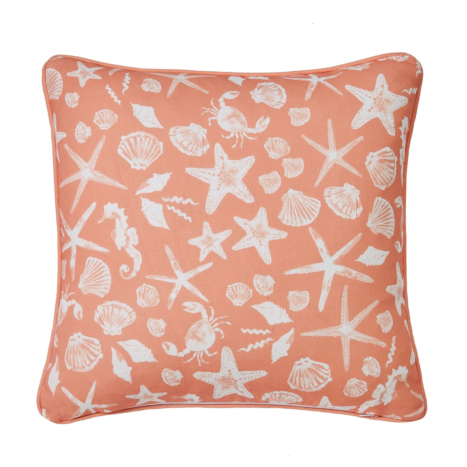 Lobster Outdoor Cushion Cover 43cm x 43cm - Lobster Outdoor Cushion In Orange 43 X 43Cm 3