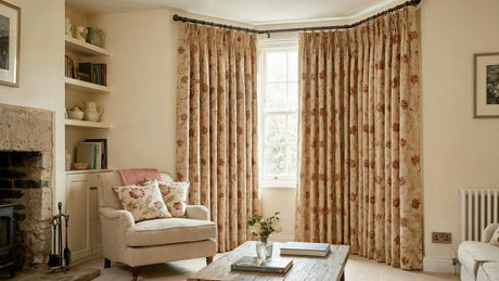 Louis Made to Measure Curtains Terracotta 3