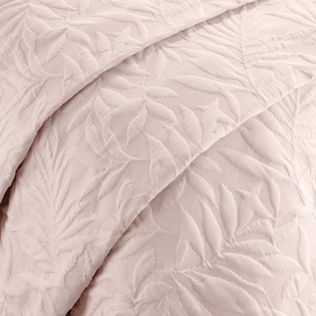 Luana Floral Bedspread 200cm x 230cm - Luana Bedspread In Blush 200 X 230Cm 2