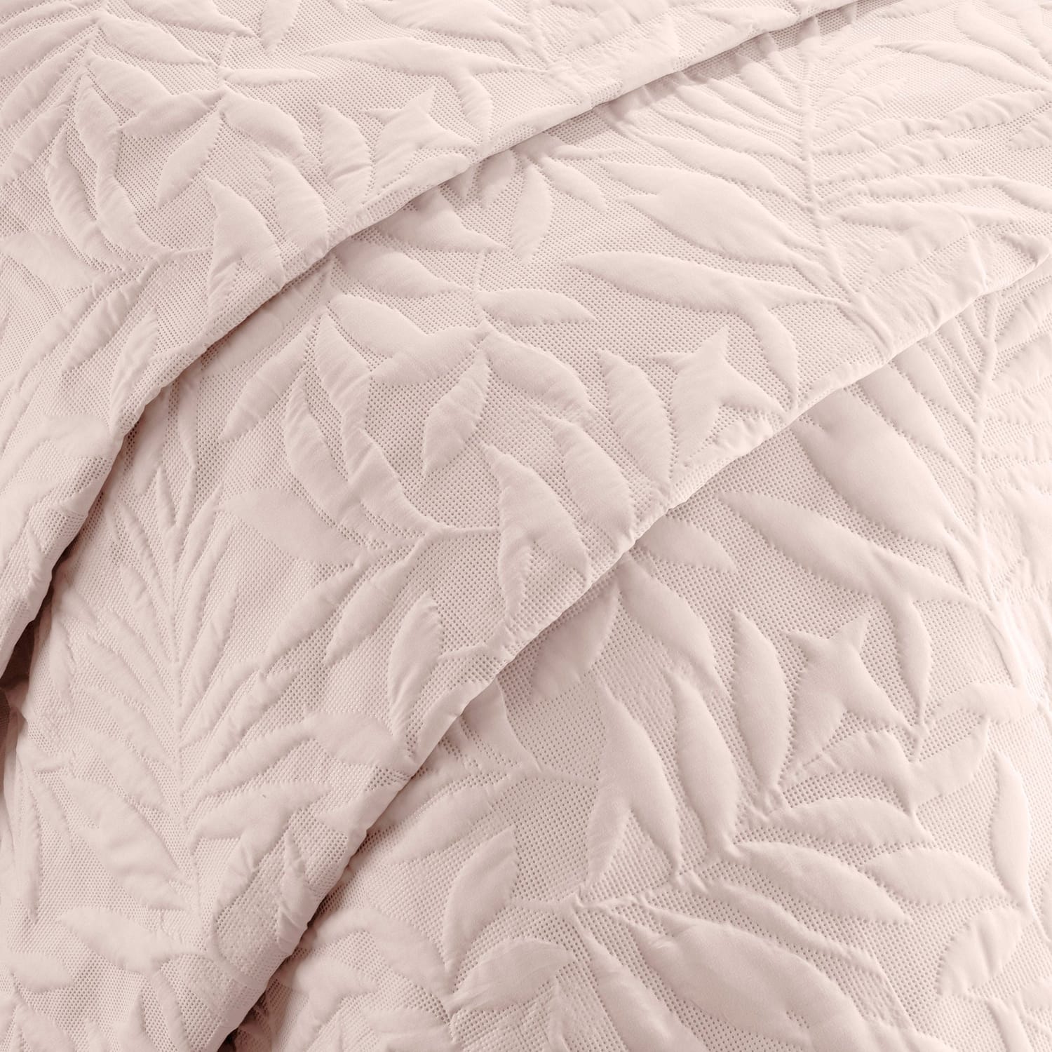 Luana Floral Bedspread 200cm x 230cm - Luana Bedspread In Blush 200 X 230Cm 2