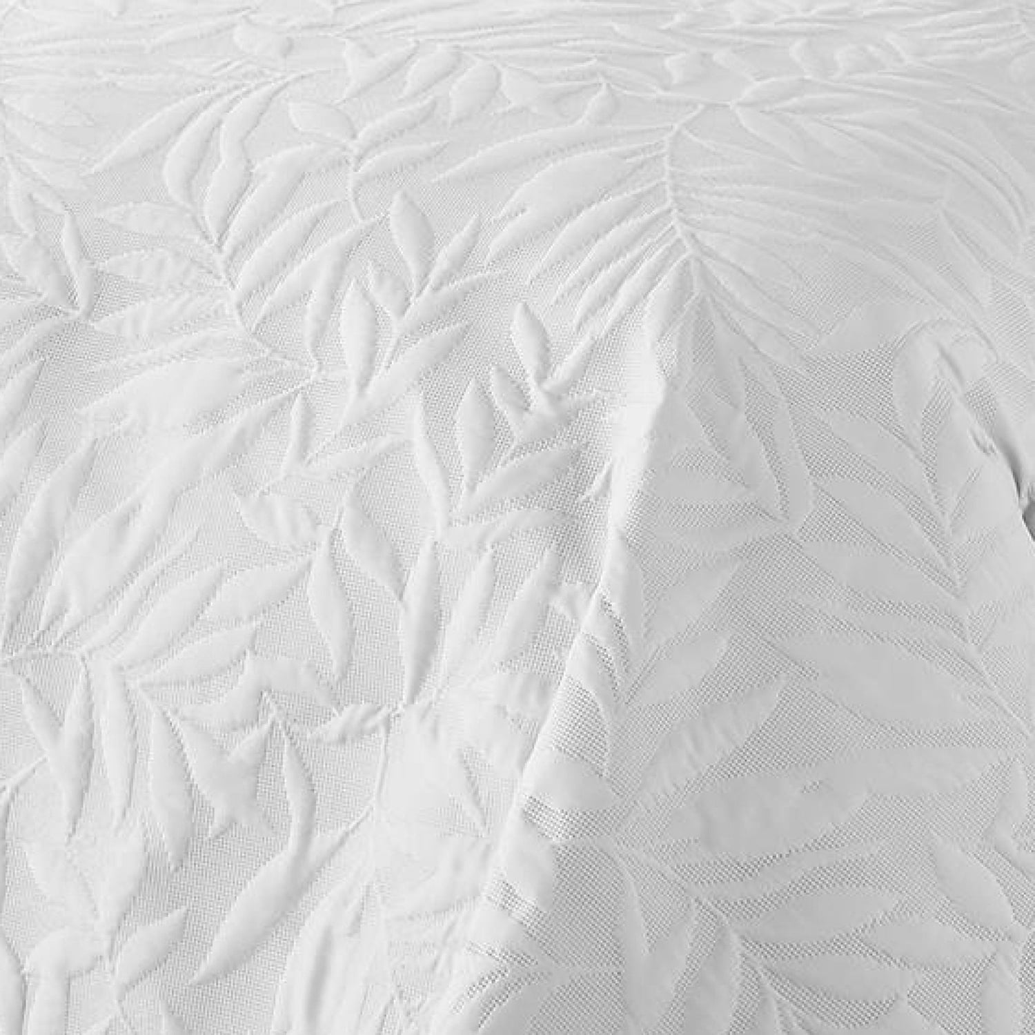 Luana Floral Bedspread 200cm x 230cm - Luana Bedspread In White 200 X 230Cm 3
