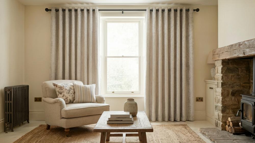 Lustre Made to Measure Curtains Ivory 3