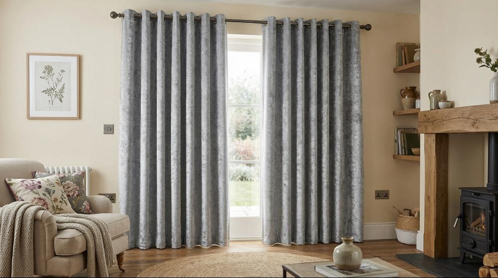 Lustre Made to Measure Curtains Silver 3