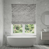 Lustre Made to Measure Roman Blind Steel