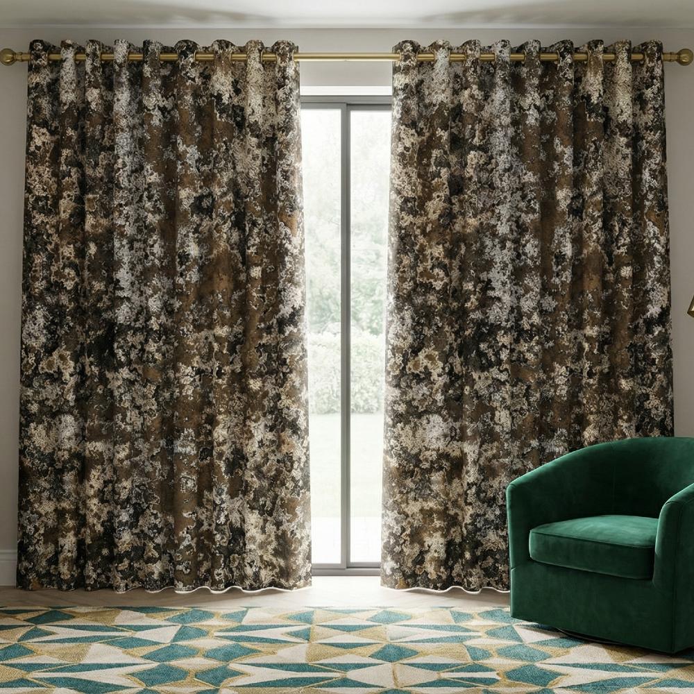 Luxe Argent fabric sample