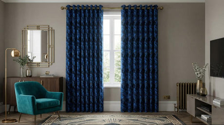 Luxe Made to Measure Curtains Sapphire