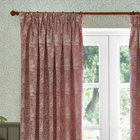 Marigold Tape Top Pencil Pleat Curtains by Morris & Co
