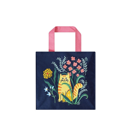 Marmalade Meadow Foldable Tote Bag Medium in Navy