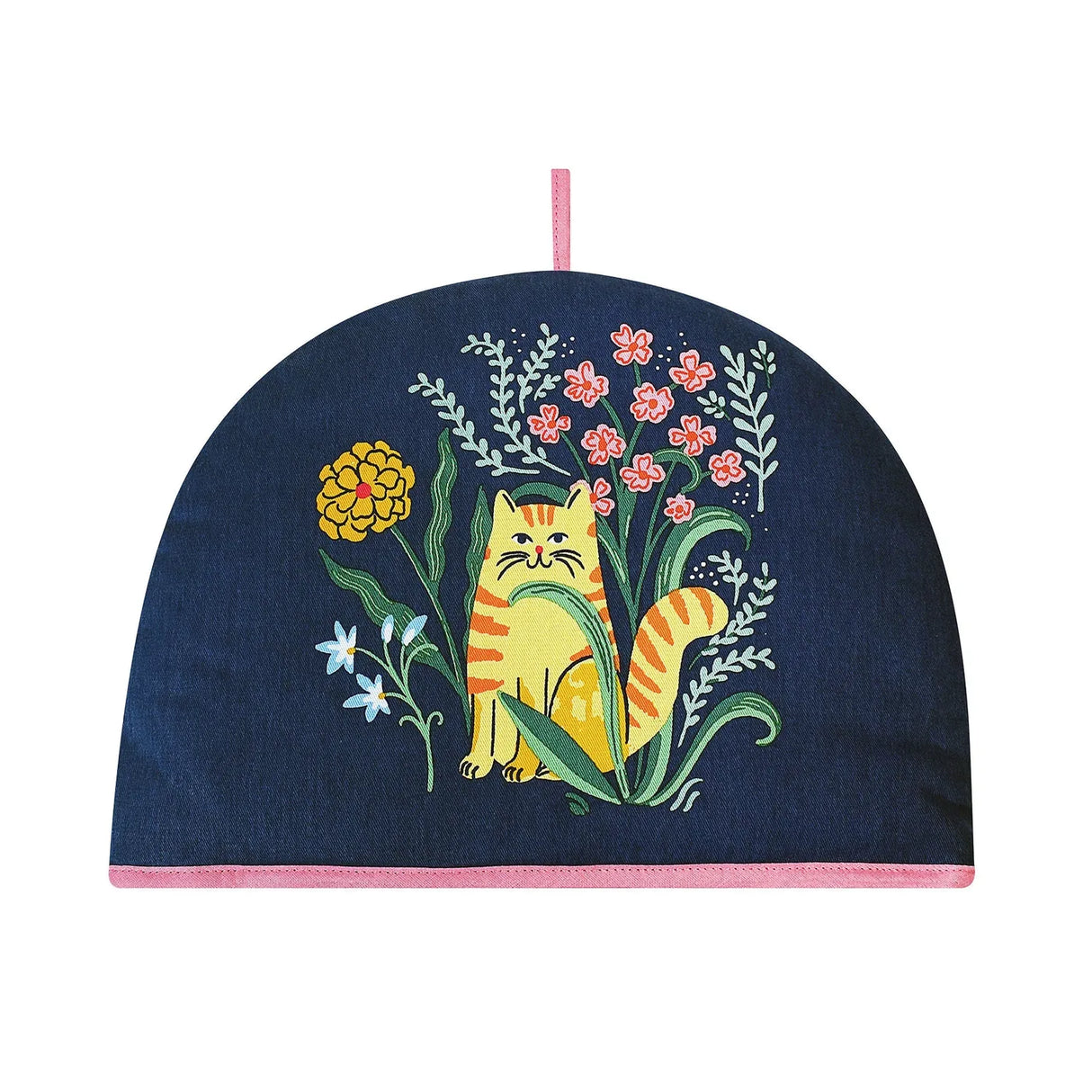 Marmalade Meadow Tea Cosy in Navy
