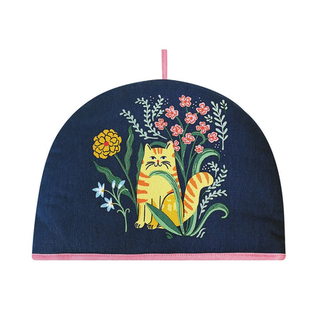 Marmalade Meadow Tea Cosy in Navy
