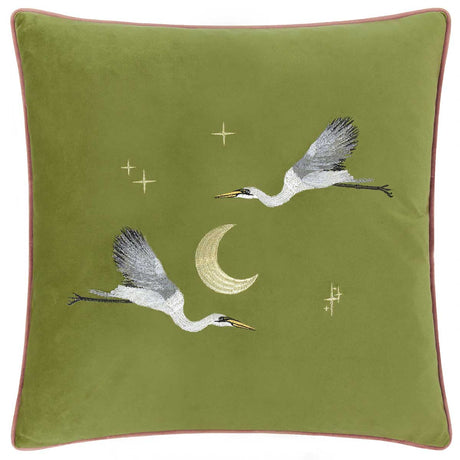 Moonlit Flight Cushion Cover / Filled Cushion 18" x 18" (45cm x 45cm) by Paoletti 7