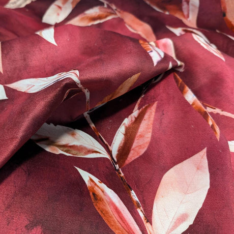 Madrid Made to Measure Curtains Burgundy