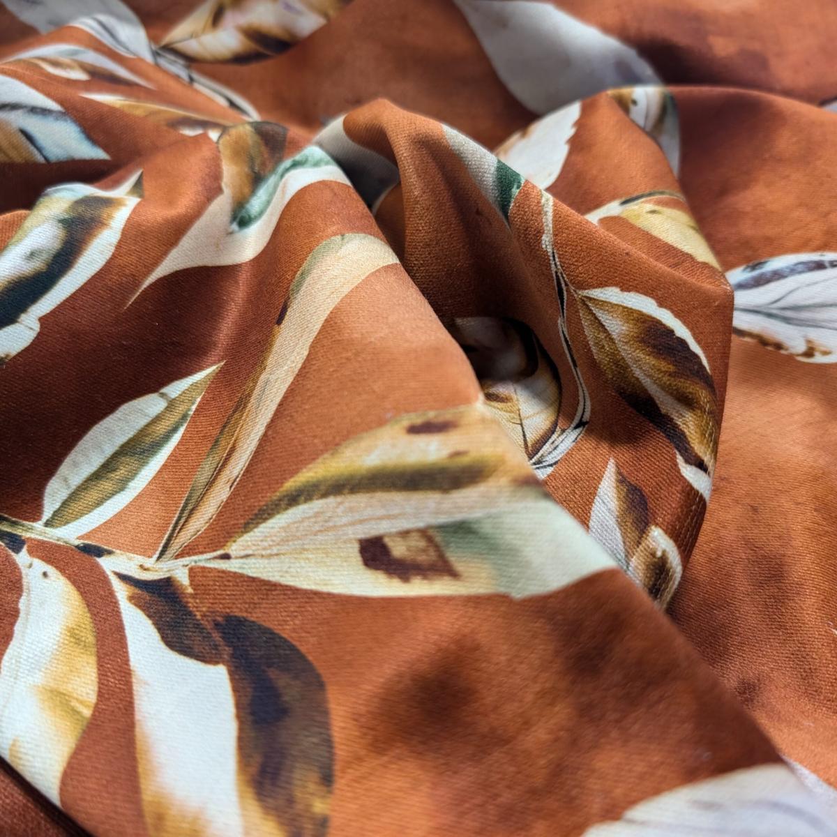 Madrid Made to Measure Curtains Terracotta