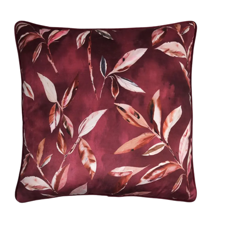 Madrid Velvet Cushion Cover and Filled Cushion 20" x 20" (50cm x 50cm) by Sundour