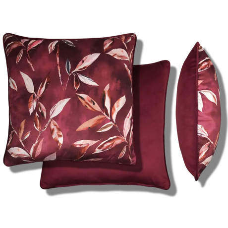 Madrid Velvet Cushion Cover and Filled Cushion 20" x 20" (50cm x 50cm) by Sundour