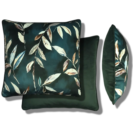 Madrid Velvet Cushion Cover and Filled Cushion 20" x 20" (50cm x 50cm) by Sundour