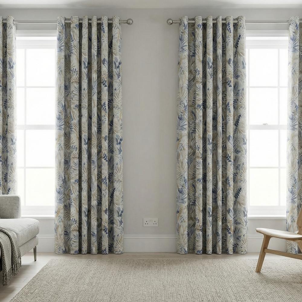 Makati Blue fabric sample