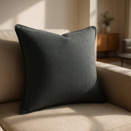 Malaga Woven Cushion Cover Made to Order by Style Furnishings