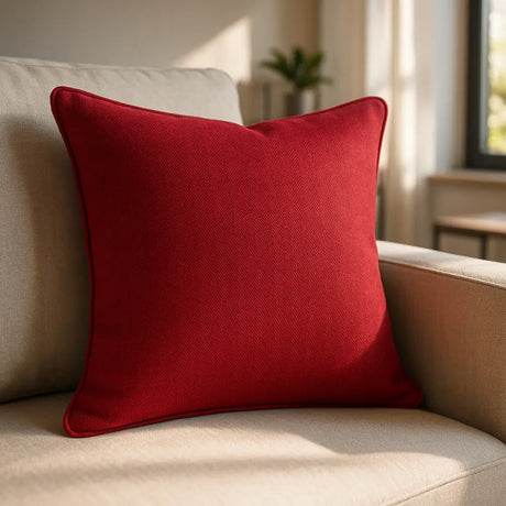 Malaga Woven Cushion Cover Made to Order by Style Furnishings