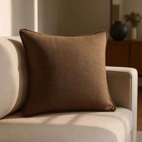 Malaga Woven Cushion Cover Made to Order by Style Furnishings