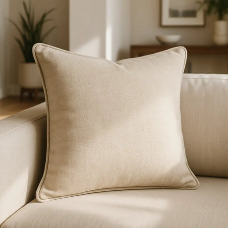 Malaga Woven Cushion Cover Made to Order by Style Furnishings