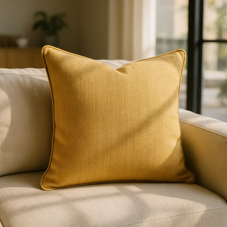 Malaga Woven Cushion Cover Made to Order by Style Furnishings