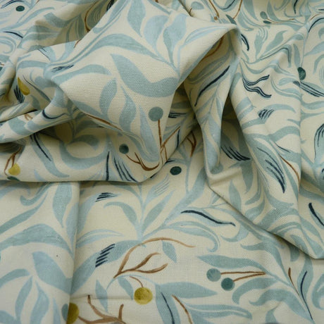 Malory Made to Measure Curtains Aqua