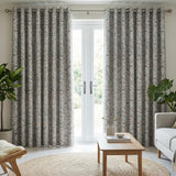 Malory Charcoal fabric sample