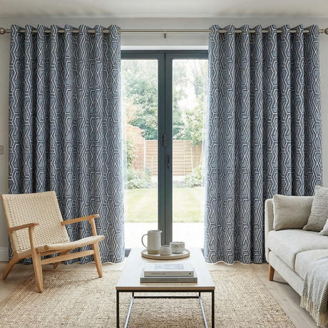 Manhattan Wedgewood fabric sample