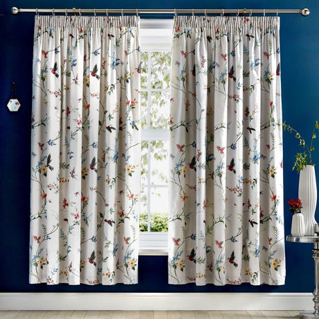 Mansfield Pencil Pleat Tape Top Curtains Light Filtering Polycotton - Mansfield Pencil Pleat Curtains In Grey 2