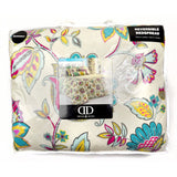 Marinelli Floral Bedspread 230cm x 230cm - Marinelli Bedspread In Teal 229 X 195Cm 3